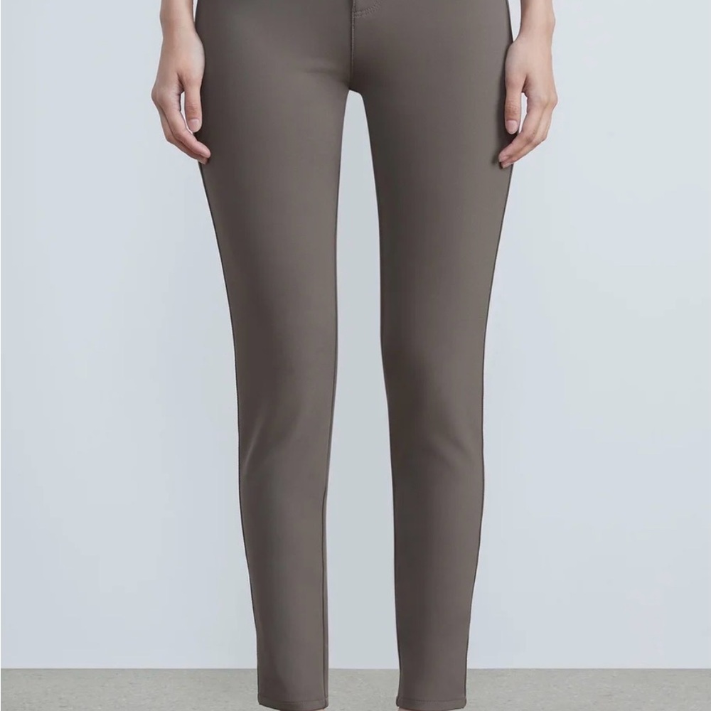 Lafayette 148 Acclaimed Stretch Mercer Pant in Nougat Size 6 - Picture 2 of 8